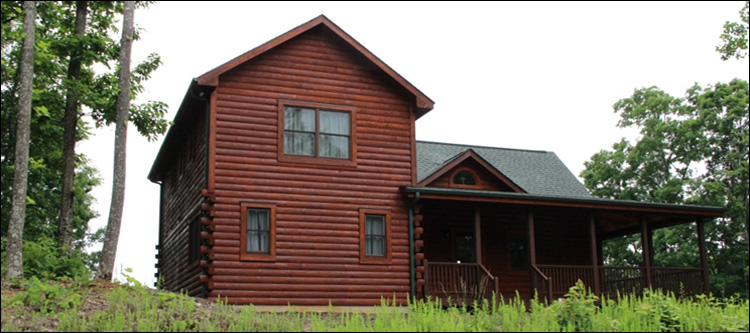 Professional Log Home Borate Application  Gallatin County, Kentucky